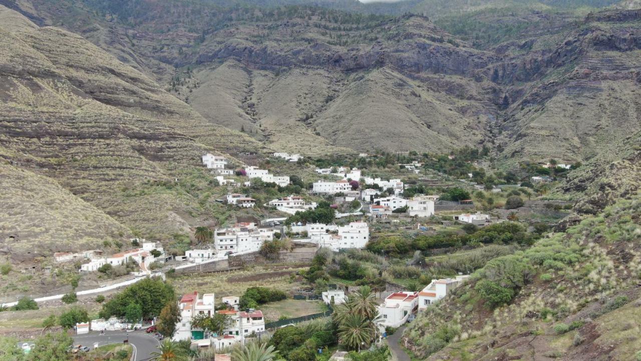 Ático con gran terraza en el Risco de Agaete-wifi Agaete (Gran Canaria) Exterior foto