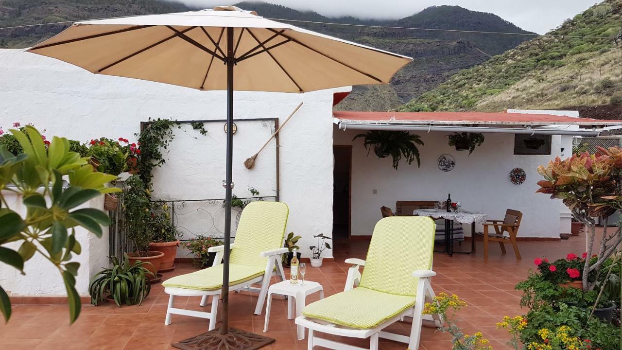 Ático con gran terraza en el Risco de Agaete-wifi Agaete (Gran Canaria) Exterior foto