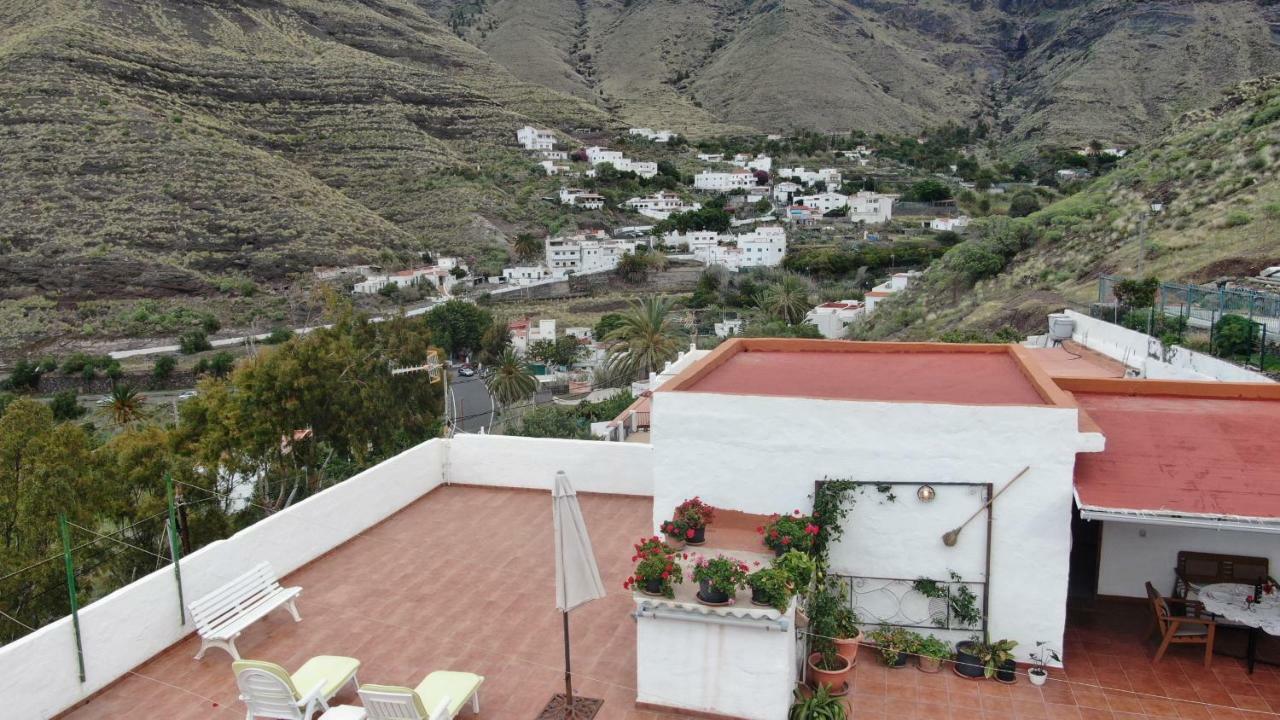 Ático con gran terraza en el Risco de Agaete-wifi Agaete (Gran Canaria) Exterior foto