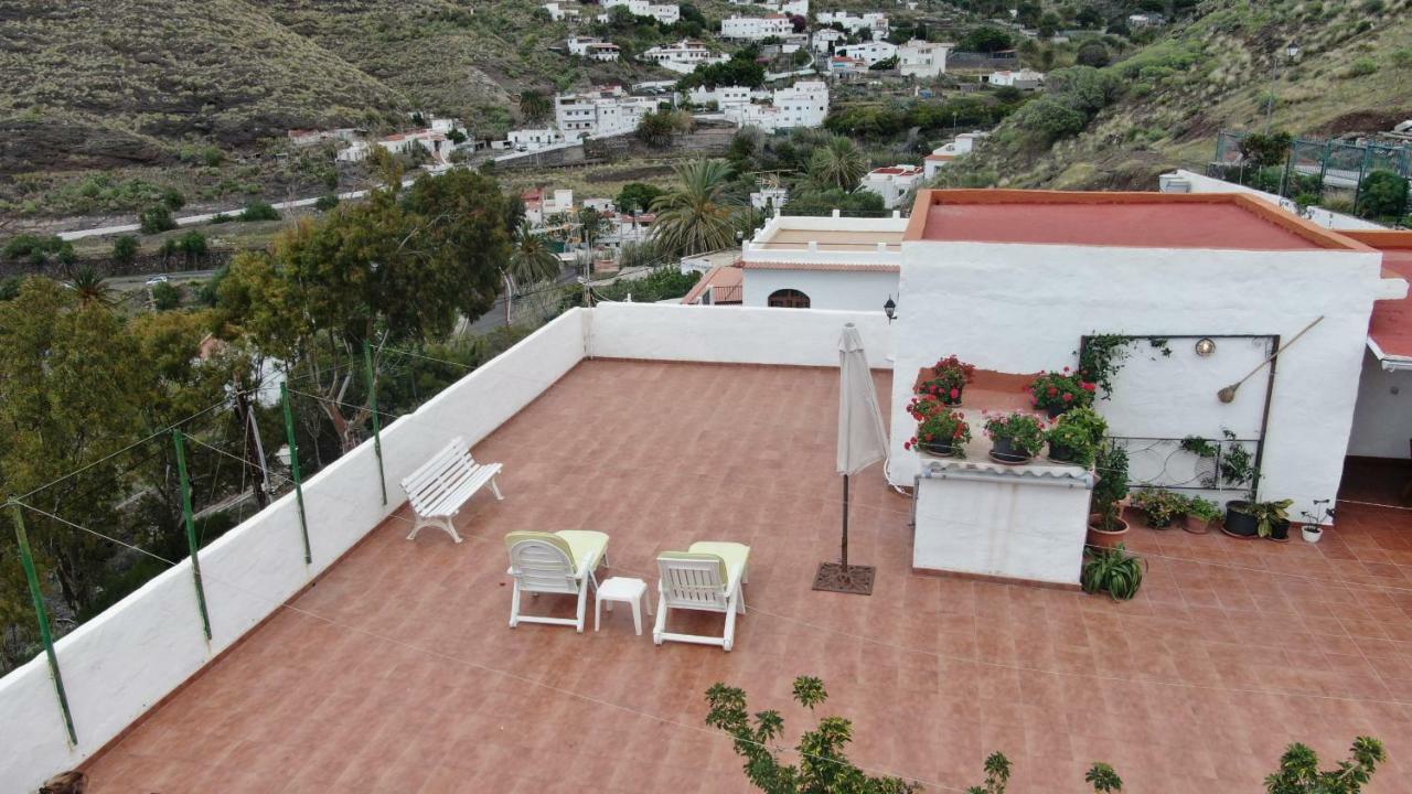 Ático con gran terraza en el Risco de Agaete-wifi Agaete (Gran Canaria) Exterior foto